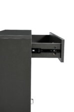 Shoe Cabinet , Shoe Storage Shelves, Grey - Image 2