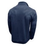 Men's Long-sleeved Zipped Stand Collar Sweater - Image 4