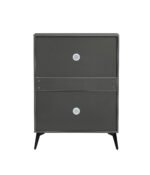 Shoe Cabinet , Shoe Storage Shelves, Grey - Image 4