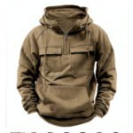 Men's Zip-up Hoodies Sweatshirt With Drawstring And Pocket Design Fashion Casual Sports Sweatshirt - Image 9