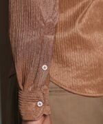 Men Regular Fit Self Design Spread Collar Casual Shirt - Image 4