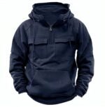Men's Zip-up Hoodies Sweatshirt With Drawstring And Pocket Design Fashion Casual Sports Sweatshirt - Image 6