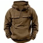 Men's Zip-up Hoodies Sweatshirt With Drawstring And Pocket Design Fashion Casual Sports Sweatshirt - Image 5