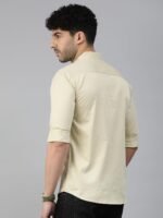 Men Classic Slim Fit Pure Cotton Casual Shirt - Image 2