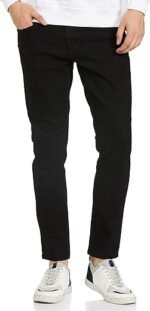The Indian Garage Co Men's Slim Fit Mid Rise Jeans